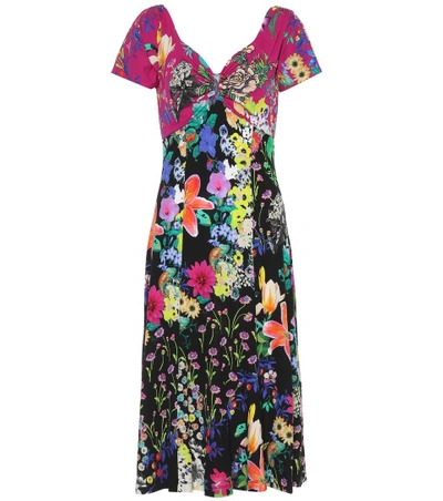 Etro Floral-printed Dress In Multicoloured