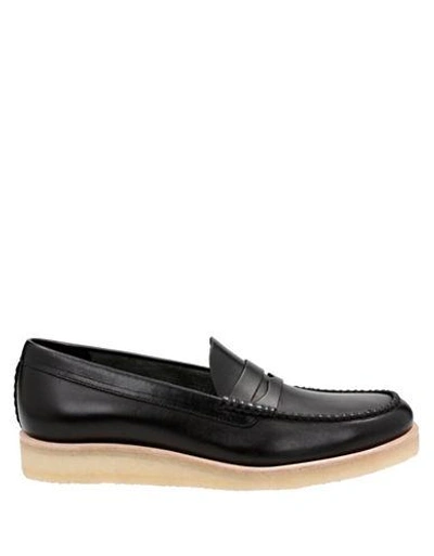 Clarks Originals Burcott Leather Penny Loafers-black | ModeSens