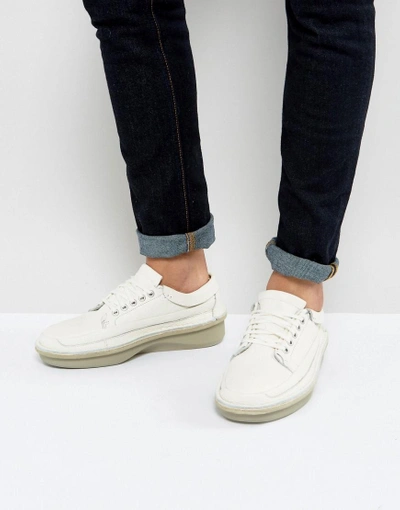 CLARKS ORIGINALS OSWYN LO MID SNEAKERS - WHITE 26129262