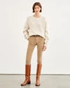 Nili Lotan Corduroy Jenna Pant In Camel