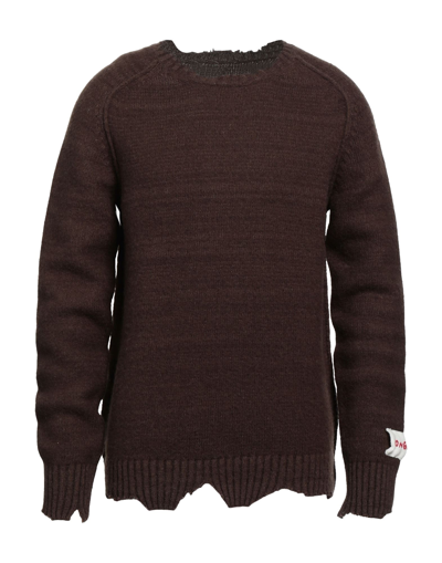 Longo Sweaters In Brown