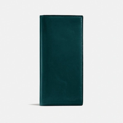 Coach Boxed Breast Pocket Wallet In Forest