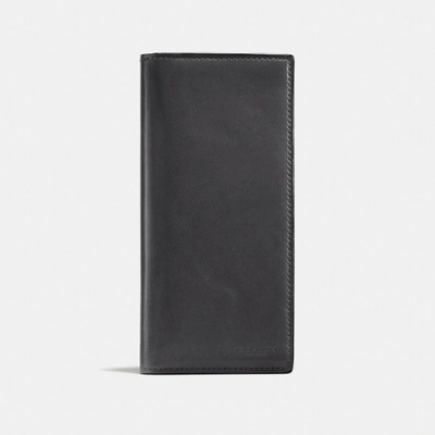 Coach Boxed Breast Pocket Wallet In Graphite