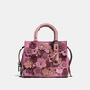 Coach Rogue 25 With Tea Rose - Women's In Dusty Rose/black Copper