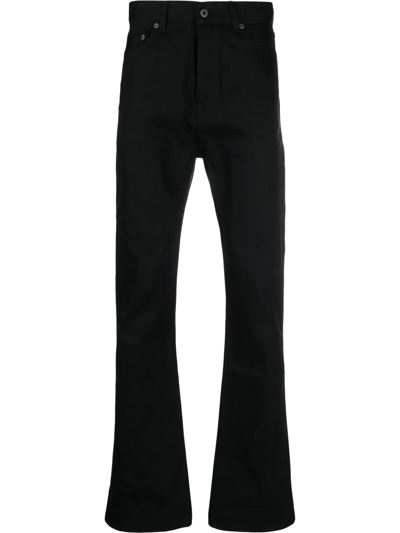 Rick Owens Drkshdw Jim Mid-rise Skinny Jeans In Black