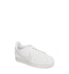 Nike Women's Classic Cortez Premium Casual Shoes, White In Summit White/ Summit White