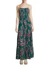 Free People Garden Party Maxi Dress In Turquoise