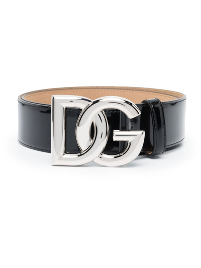 Dolce E Gabbana Women's  Black Leather Belt