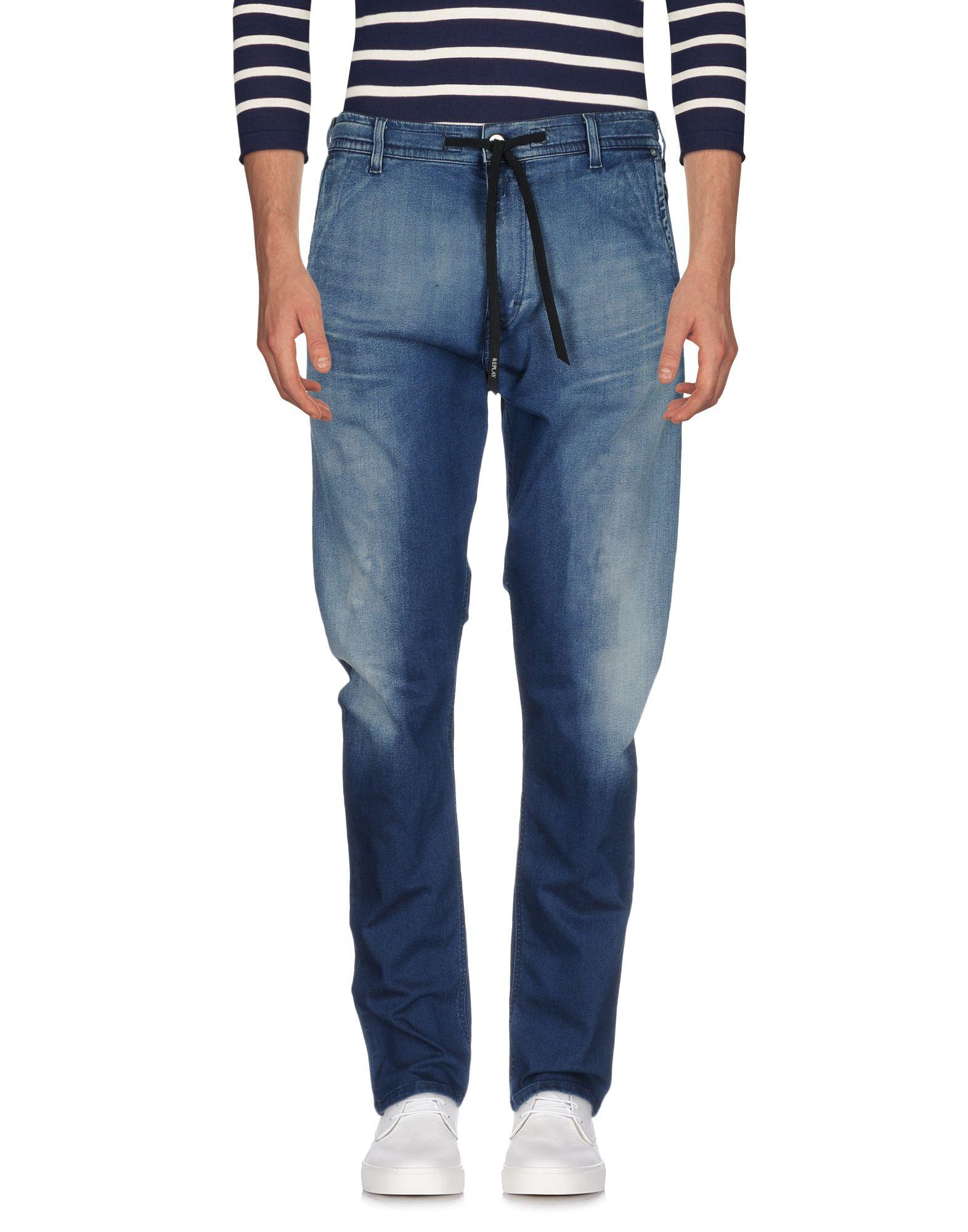 Replay Jeans In Blue ModeSens
