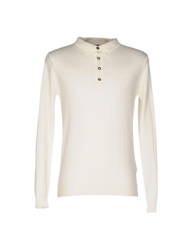 Oscar Jacobson Sweaters In Ivory