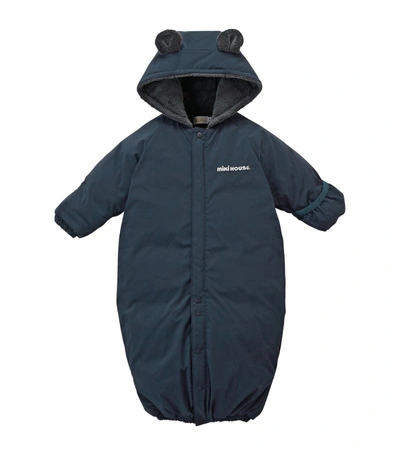Miki House Puffer All-in-one In Navy