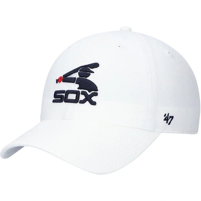 47 ' White Chicago White Sox 1976 Logo Cooperstown Collection Clean Up Adjustable Hat