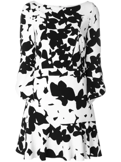 Talbot Runhof 'nodality5' Kleid In White