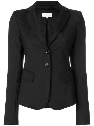 Patrizia Pepe Classic Blazer - Black In Black