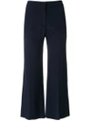 Valentino Flared Trousers In Blue