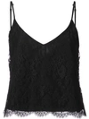 Amiri Black Lace Camisole