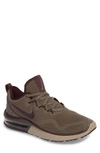 Nike Air Max Fury Running Shoe In Ridge Rock/ Burgundy/ Sepia