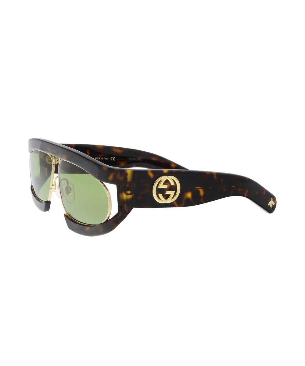 gucci oval sunglasses