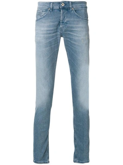 Dondup Stretch Skinny Jeans In Blue