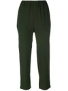 Marni Cropped Trousers - Green