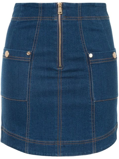 Alice Mccall Thinking About You Mini Skirt In Blue
