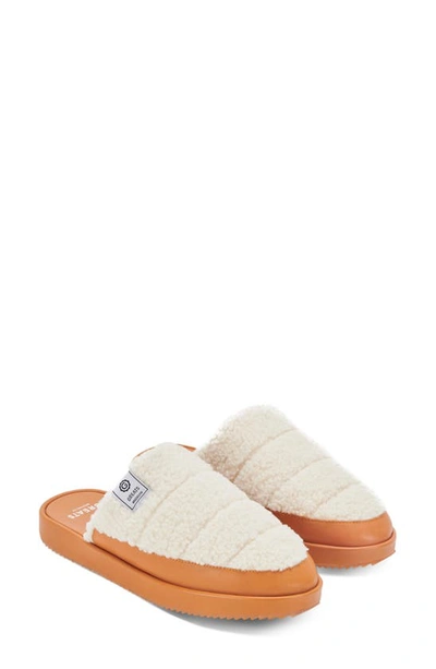 Greats Foster Slipper In Natural Plush