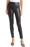 Nikki Lund Penelope Faux Leather Leggings In Black