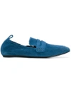 Lanvin Classic Slip-on Loafers - Blue