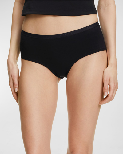 Falke Thermal Stretch Hipster Briefs In Black