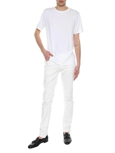 Acne Studios Measure T-shirt In White