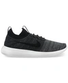 Nike Men's Roshe Two Flyknit V2 Casual Sneakers From Finish Line In Grey