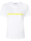 Rabanne Logo Print T-shirt In White