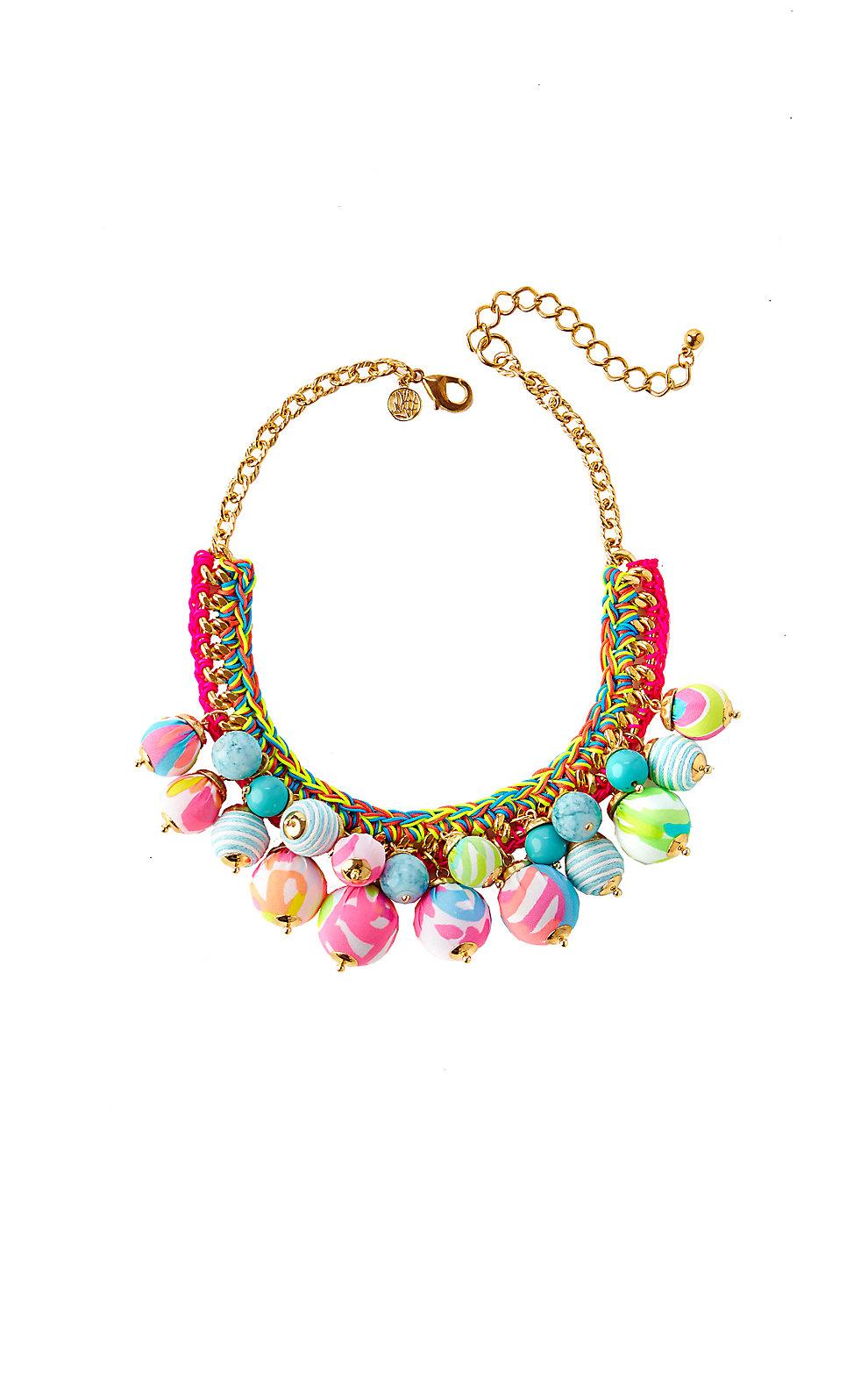 Lilly Pulitzer Vero Bauble Necklace In Multi Lovers Coral ModeSens