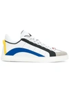 Dsquared2 Barney Sneakers In M313 Blue/white/multi