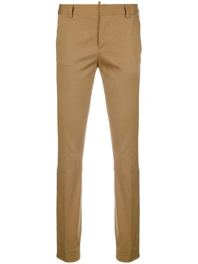 Dsquared2 Tapered Trousers - Brown