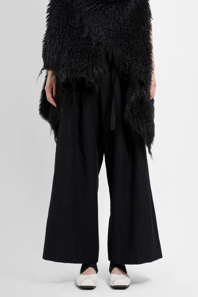 Uma Wang Trousers In Black