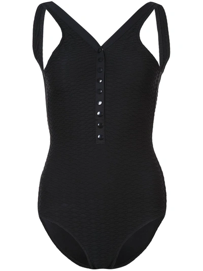 Eres Button down Swimsuit In Black ModeSens