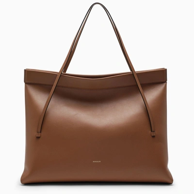 Wandler Joanna Brown Bag In Leather In Beige