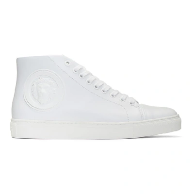 Versus White Lion High-top Sneakers