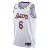 Nike Los Angeles Lakers Association Edition 2022/23  Men's Dri-fit Nba Swingman Jersey In White