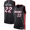 Nike Miami Heat Icon Edition 2022/23  Men's Dri-fit Nba Swingman Jersey In Black