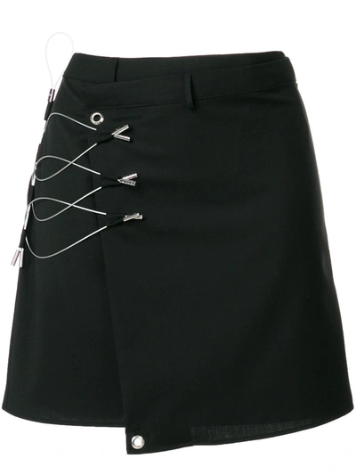 Alyx Mini Skirt With Lacing In Black