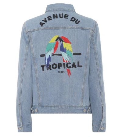 Etre Cecile Tropical Oversized Denim Jacket