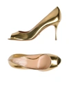 Sergio Rossi Pump In Gold