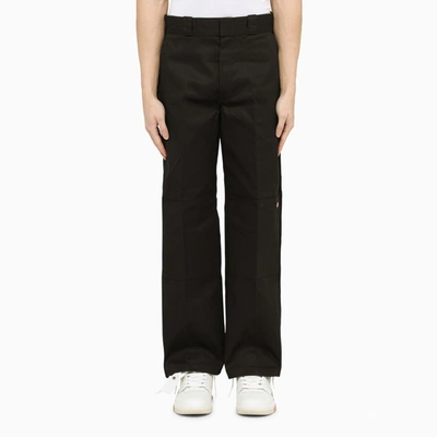 Dickies Black Polyester Blend Pant Black  Uomo 36