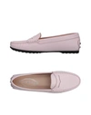 Tod's Loafers In Light Pink
