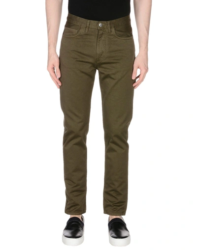 Acne Studios Casual Pants In Military Green