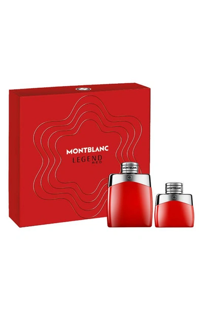 Montblanc Legend Red Eau De Parfum Set Usd $162 Value