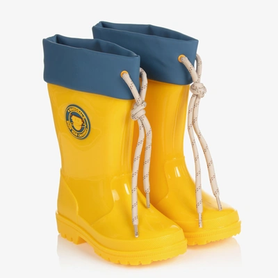 Mayoral Kids' Girls Yellow Rain Boots