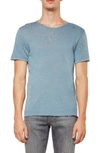 J Brand Men's Heathered Grandpa T-shirt In Distressed Ultramatic